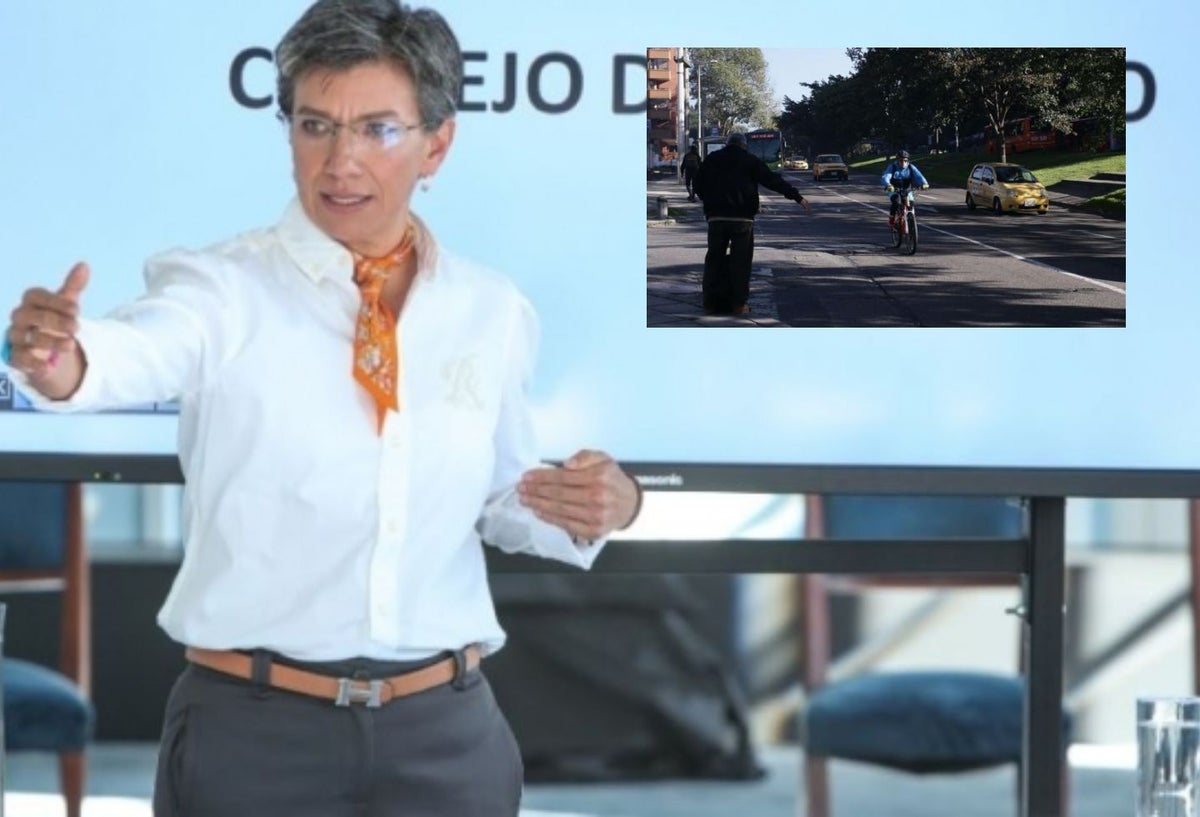 Claudia López y el Día sin carro en Bogotá