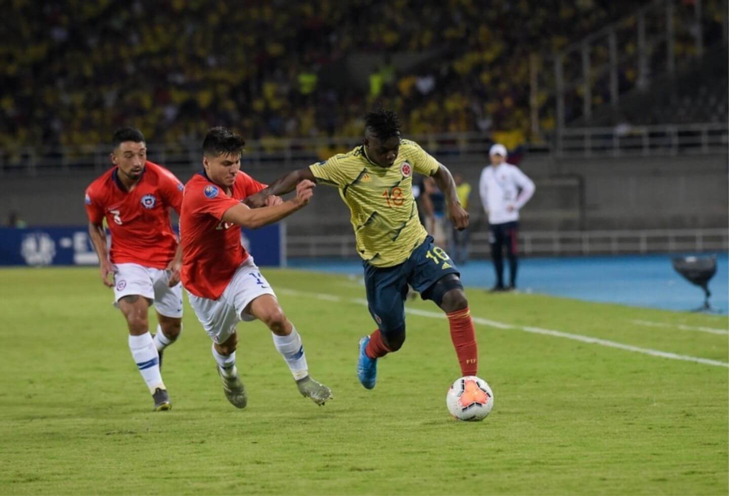 Colombia vs Chile Preolímpico
