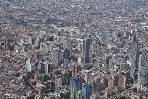 Calidad de al aire en Bogotá