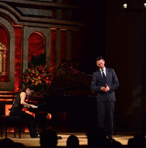 Los artistas brindaron el concierto denominado 'El último canto sublime de un viajero'.