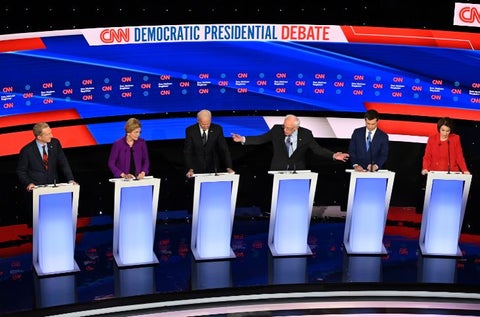 Último debate demócrata