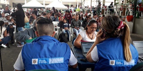 Desplazados en Tarazá, Antioquia