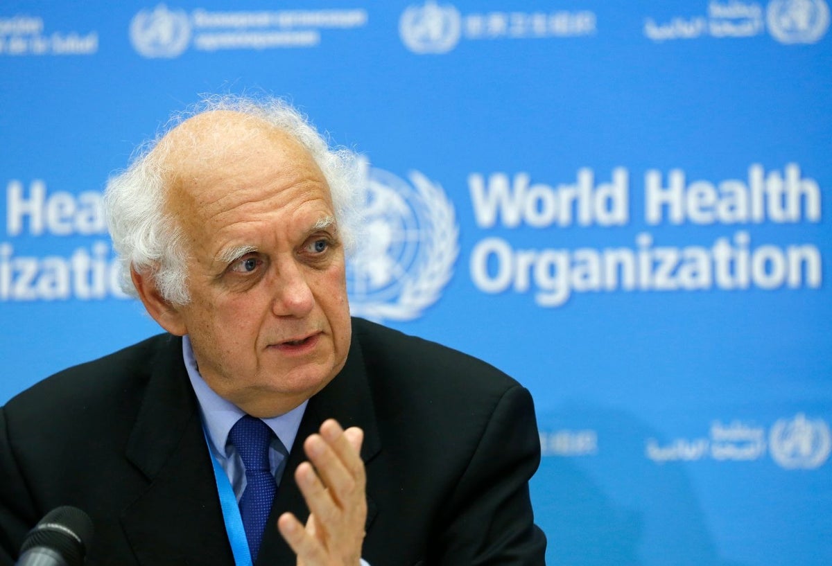 Didier Houssin, presidente del comité de emergencia de la OMS