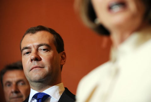 Dimitri Medvedev, primer ministro ruso