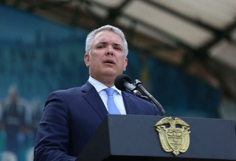 Iván Duque, presidente de Colombia