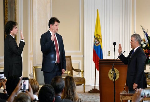 Duque posesionó a Hassan Nassar como como Consejero Presidencial para Comunicaciones