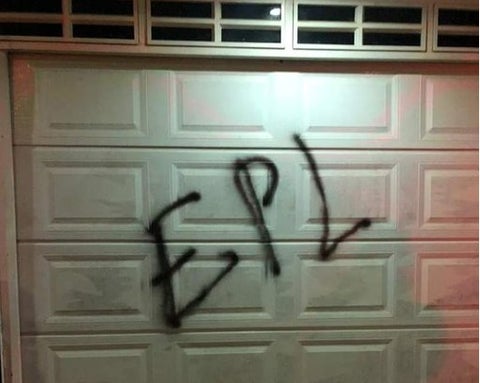 Vivienda del ex alcalde de Ábrego atacada en las ultimas horas