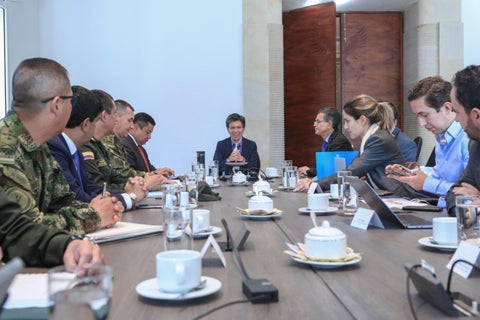 Consejo de seguridad de la alcaldesa Claudia López