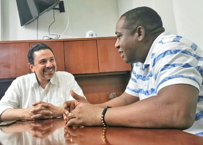 Comisionado de Paz y líder social Leyner Palacios