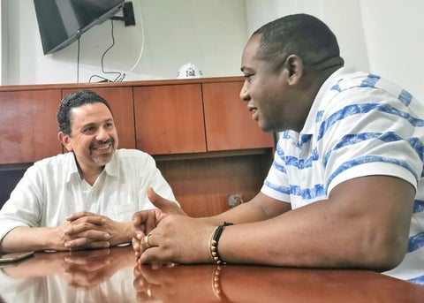 Comisionado de Paz y líder social Leyner Palacios