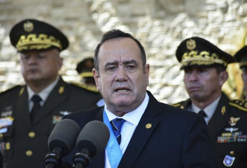 Alejandro Giammattei, presidente de Guatemala