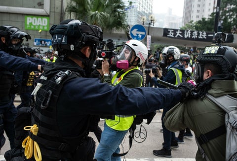 Protestas en Hong Kong