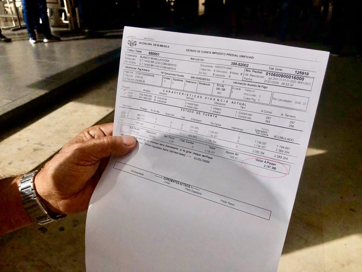 Se ordenó reliqiidar el impuesto predial unificado.