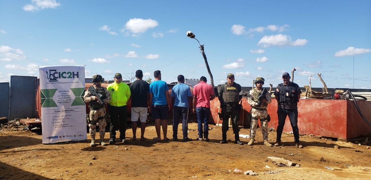 Autoridades allanaron centro de acopio de combustible ilegal en Uribia