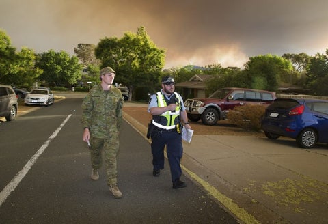 Estado de Emergencia en Camberra