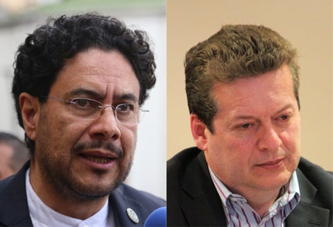 Iván Cepeda y Alirio Uribe