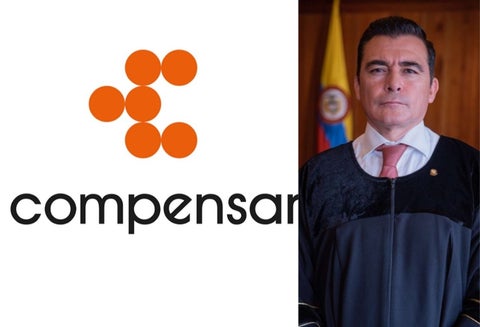 Magistrado César Reyes y Compensar