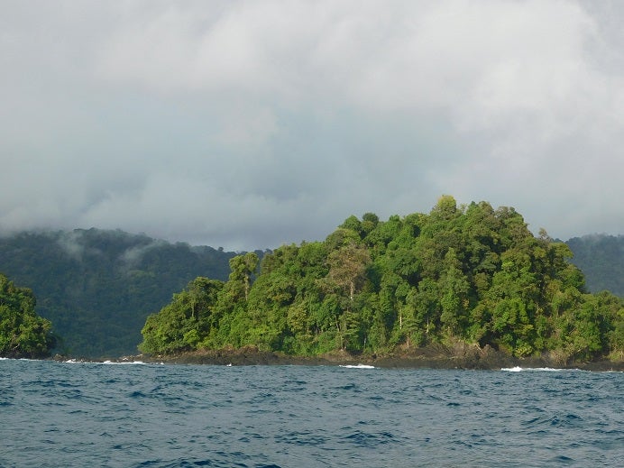Mar Pacífico colombiano.