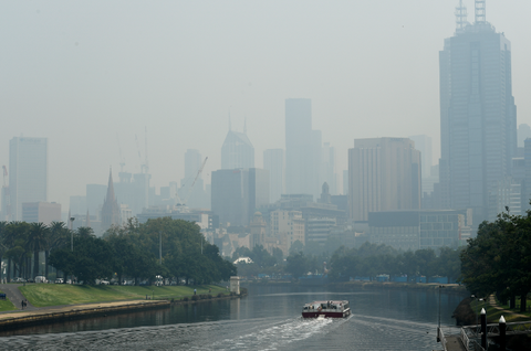 Contaminación en Melbourne, Australia