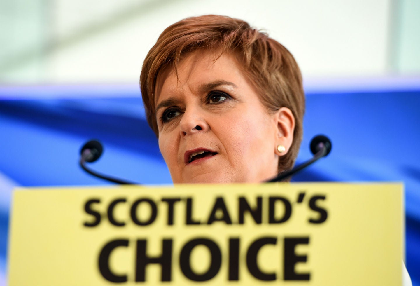 Nicola Sturgeon, primera ministra de Escocia