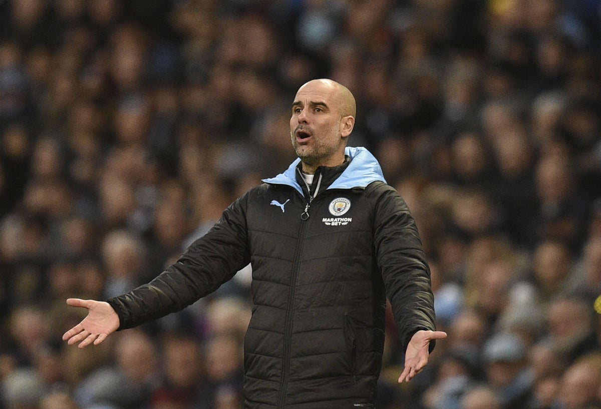 Pep Guardiola, técnico del Manchester City