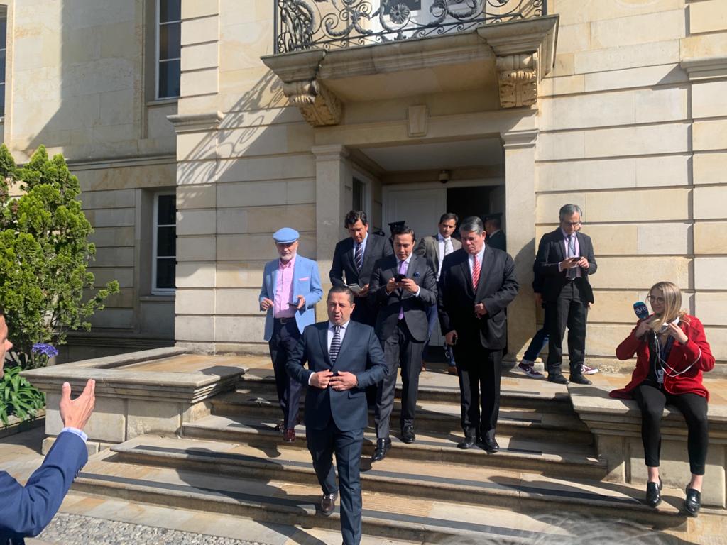 Cambio Radical después de la reunión con el presidente Iván Duque