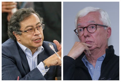 Gustavo Petro y Jorge Robledo están enfrentados por Alcaldía de Claudia López