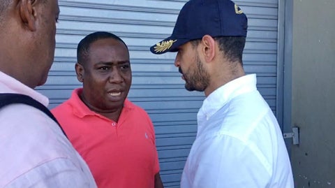 Leyner Palacios, líder de Bojayá amenazado de muerte, se reunió con el Mininterior (e.), Daniel Palacio.