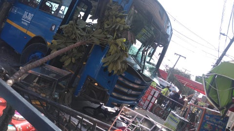 Accidente bus Sitp