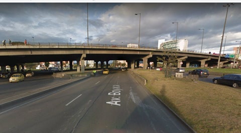 Puente peatonal Avenida Boyacá con calle 80