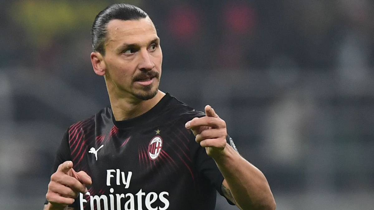 Zlatan Ibrahimovic, delantero del Milan