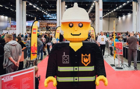Figura del mundo de Lego