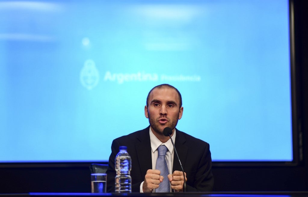 Martín Guzmán, ministro de economía de Argentina