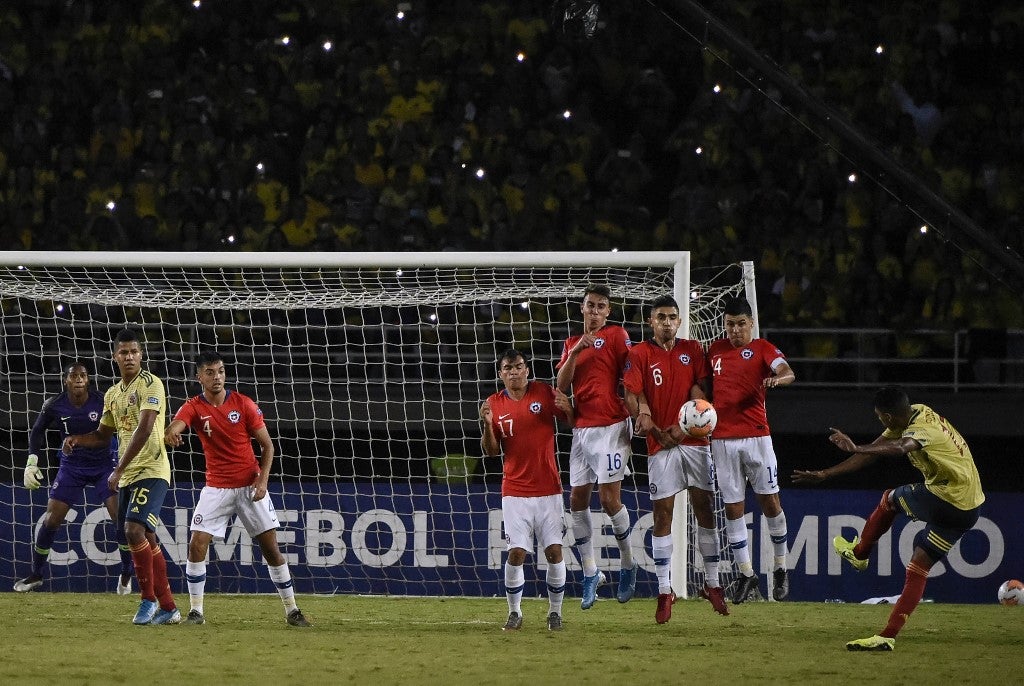 Colombia vs Chile - Torneo Preolímpico sub-23