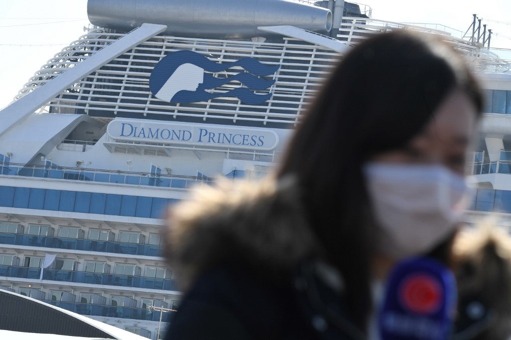 Coronavirus en el Diamond Princess