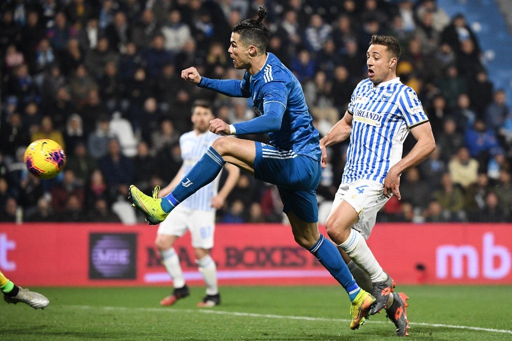 Cristiano Ronaldo con la Juventus