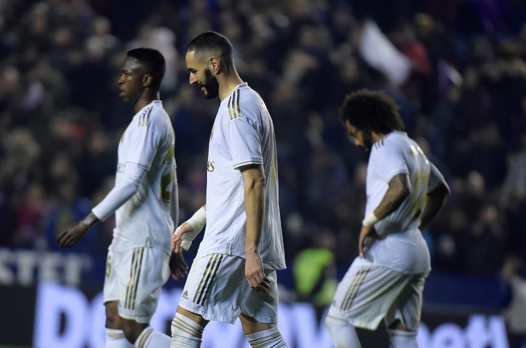 Real Madrid derrotado