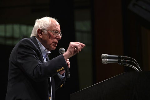 Bernie Sanders, aspirante demócrata a la presidencia de EE.UU.