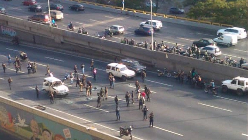 Tiroteo en Caracas