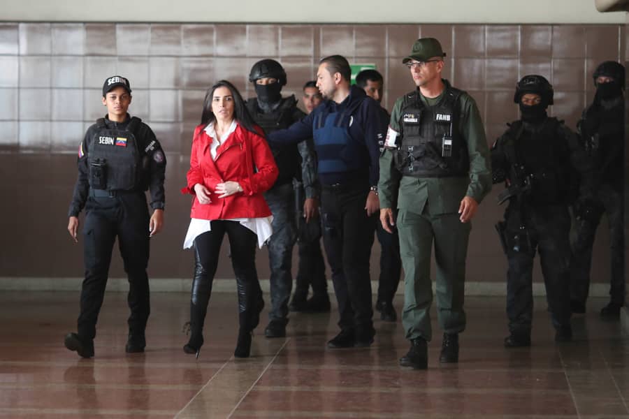 Aida Merlano en Venezuela