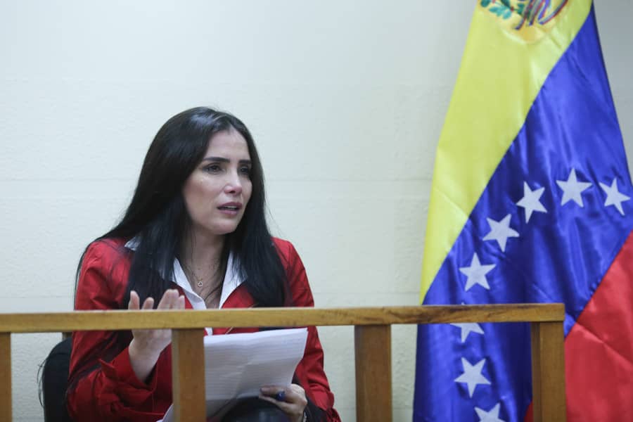 Aida Merlano en Venezuela