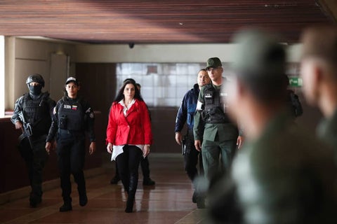 Aida Merlano en Venezuela