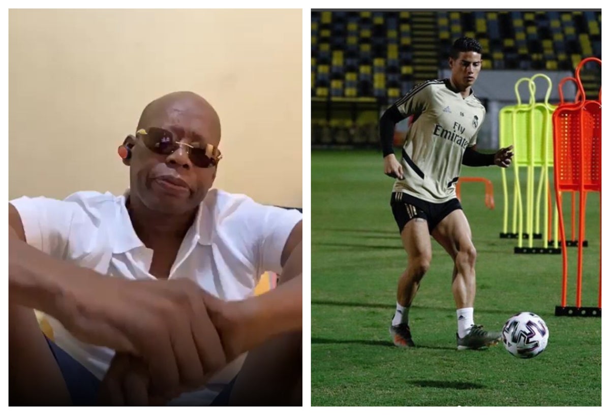 Tino Asprilla y James Rodríguez