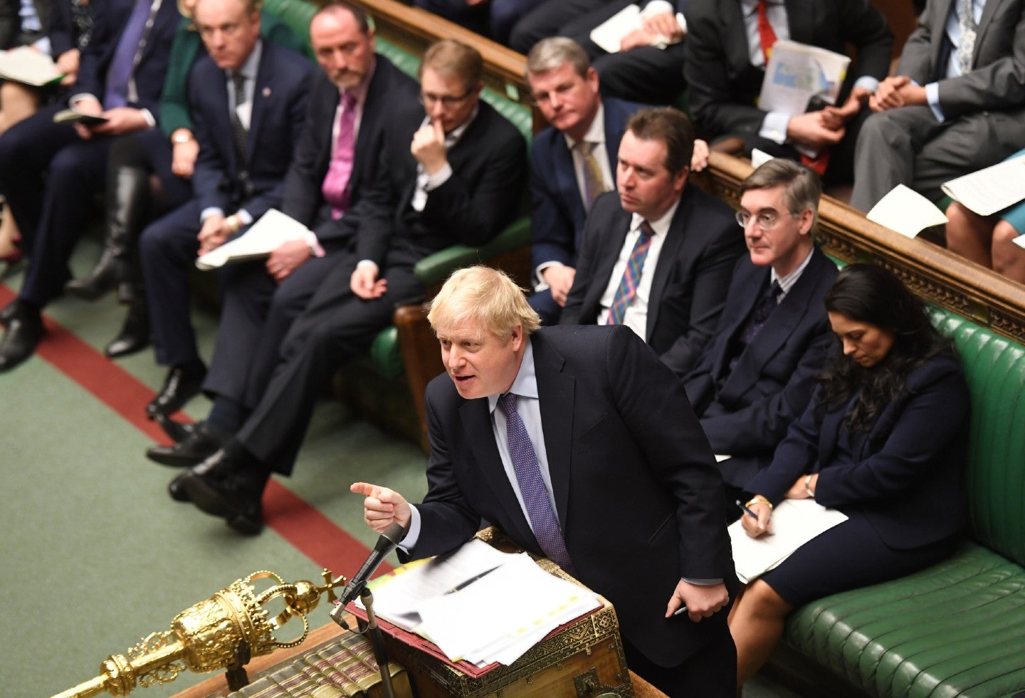 Boris Johnson, primer ministro británico