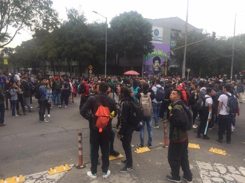 Calle 72 manifestaciones