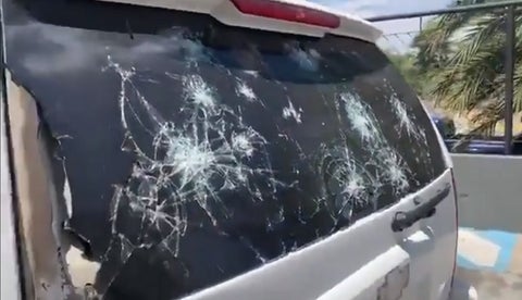 Grupo armado dispara en manifestación de Guaidó