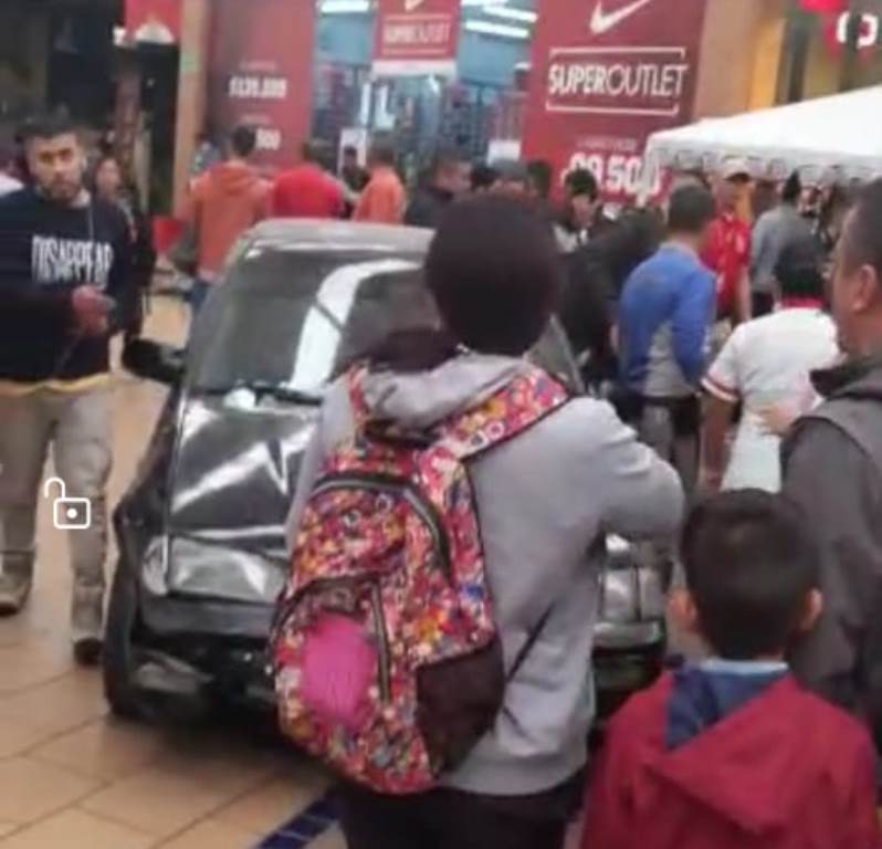 Carro centro comercial