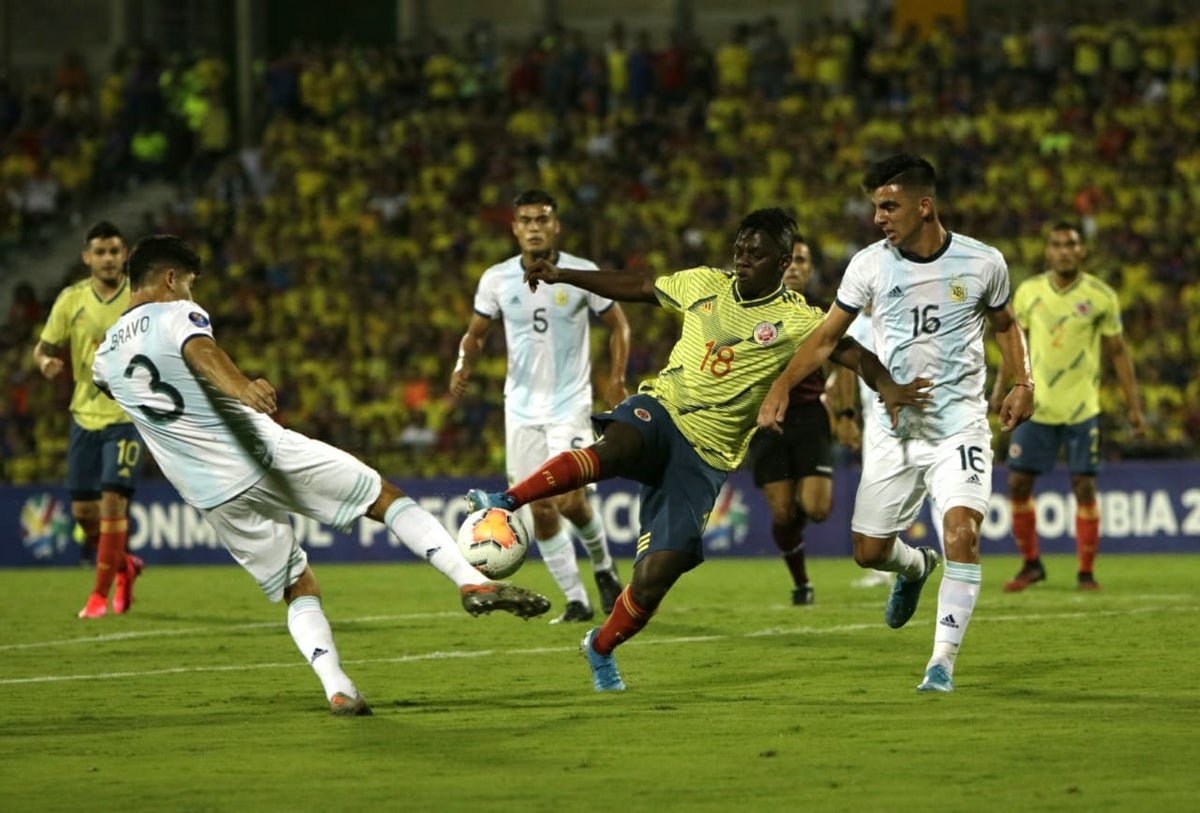 Colombia vs Argentina sub 23