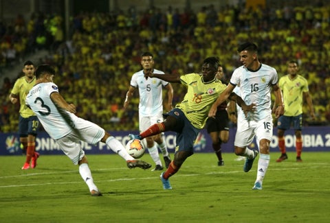 Colombia vs Argentina sub 23