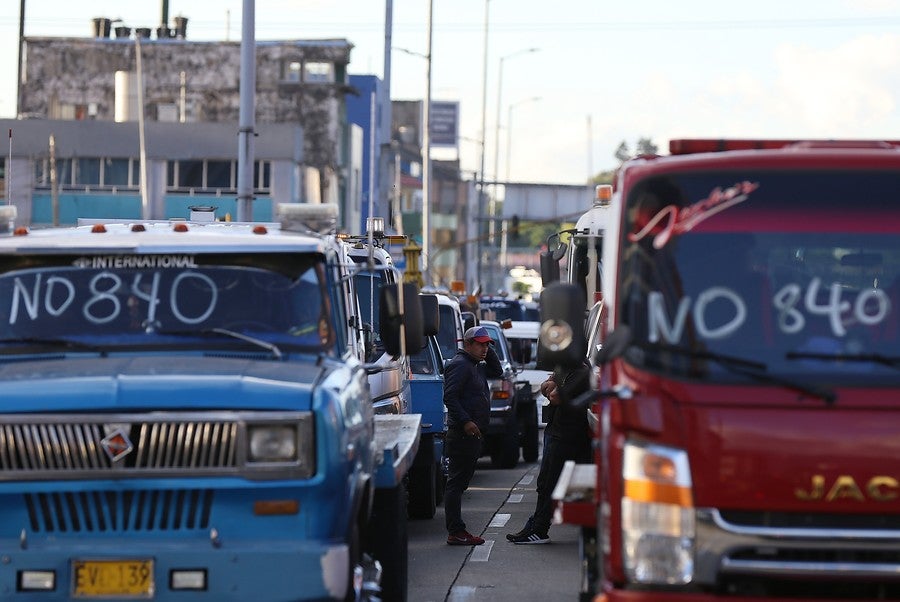 Volquetas en Bogotá